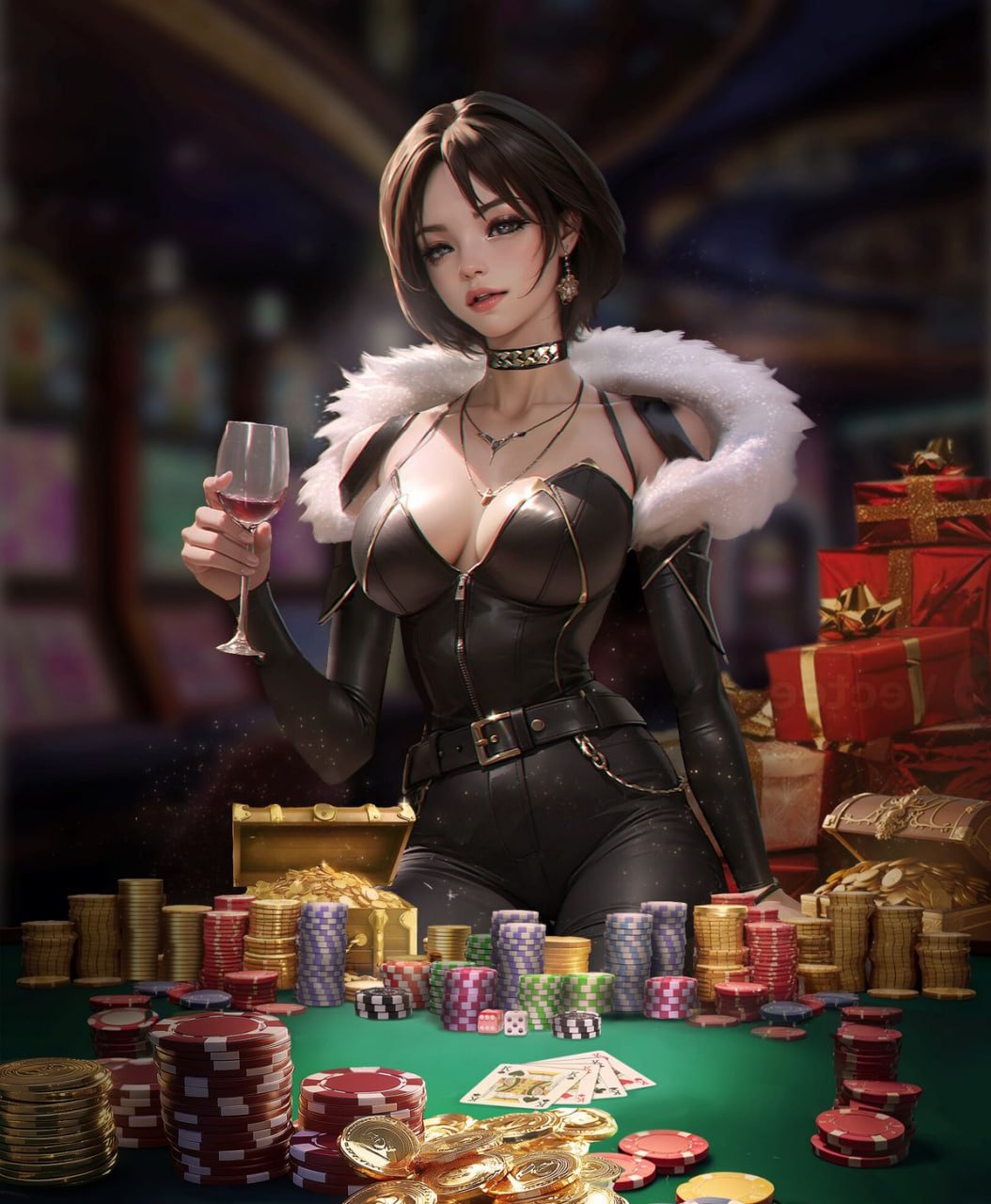 Evolution Gaming live-dealer blackjack table on mas4d login